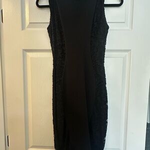 Elegant Black Lace Dress